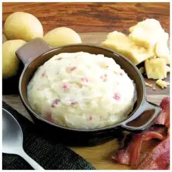 Bacon Cheddar Mashed Potatoes