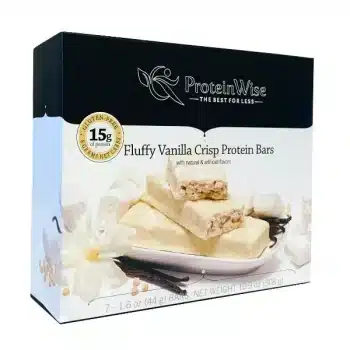 Fluffy Vanilla Crisp Protein Bars