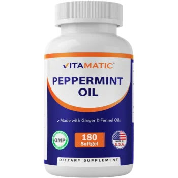 Peppermint Oil Softgels (180 count)