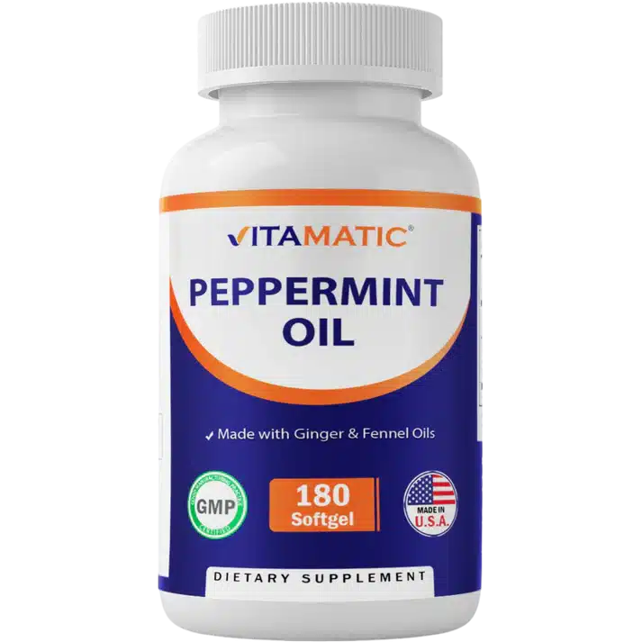 Peppermint Oil Softgels (180 count)
