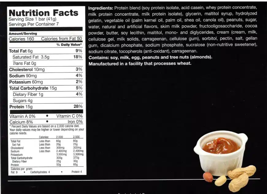 Proti Caramel Nut Bar - Image 2