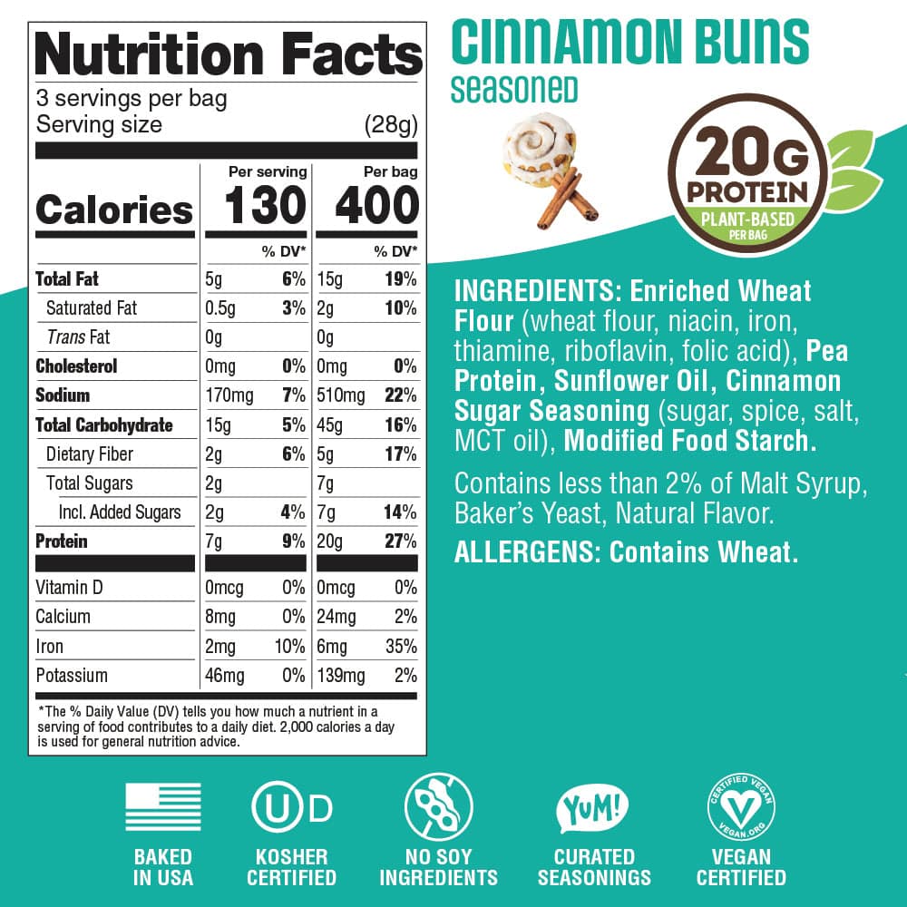 Fitzels Pretzels Cinnamon Buns - Image 2